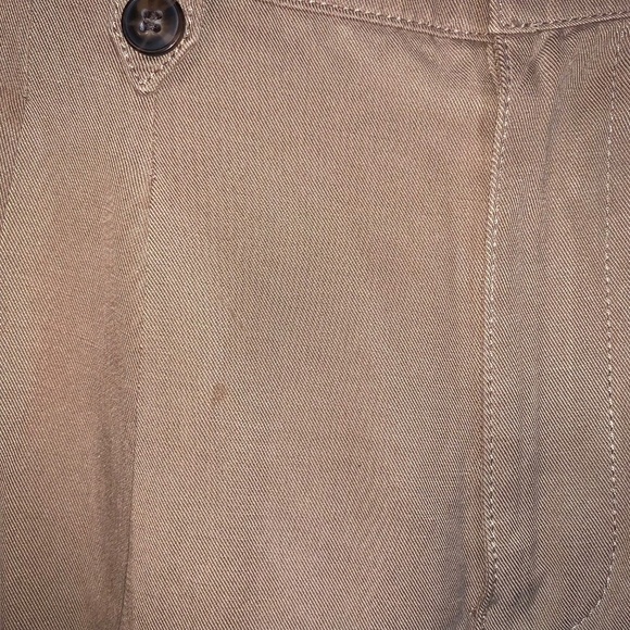 Madewell Wide Leg Pants Lyocell Cotton Linen 0 - Picture 7 of 9